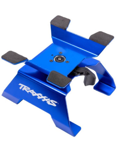 Traxxas Stand de réparation tournant 360º 1/8-1/10 ème bleu 8796-BLEU