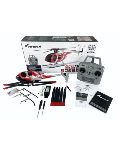 Helicoptère MD500E Brushless 320mm Complet