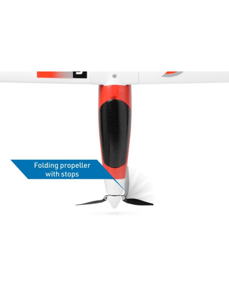 Kavan Falke 1800mm PNP rouge +Mot+Serv+Esc