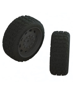 Roues avec pneus collés (x2) DBoots Katar ARA550083