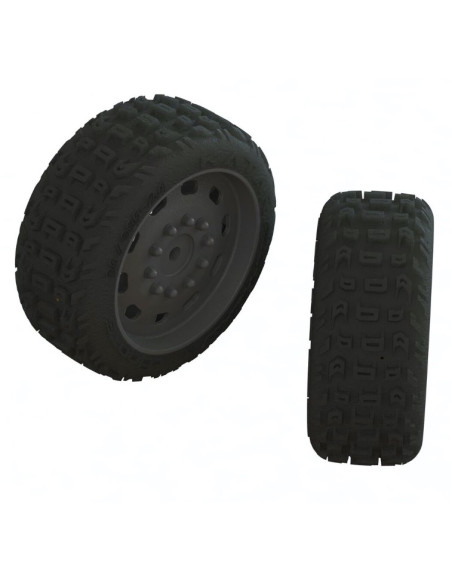 Roues avec pneus collés (x2) DBoots Katar ARA550083