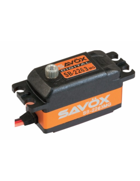 Savox Low profil Brushless digital 10KG SX-SB-2263MG