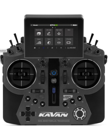 V20 Kavan radio 24 voies manches effet hall ecran couleur tactile