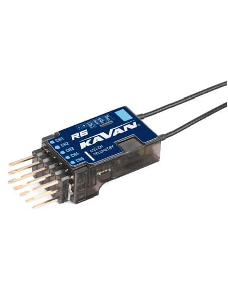 Kavan Récepteur 2,4 GHz 6 canaux PWM, redondance S.BUS, compact, fiable .