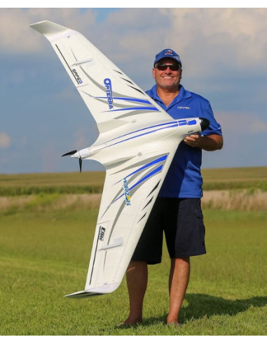 Opterra E-flite la Big aile volante d'une envergure de 2M qui permet le FPV ou le vol à voile
