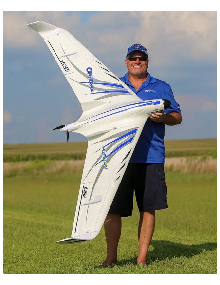 Opterra E-flite la Big aile volante d'une envergure de 2M qui permet le FPV ou le vol à voile