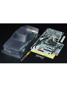 Tamiya 51727 : carrosserie Opel GT/E en polycarbonate avec détails PC-ABS.