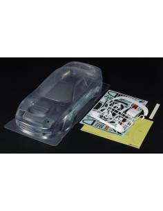 Tamiya 51728 : carrosserie Toyota Celica GT-Four RC en polycarbonate et PC-ABS, avec autocollant