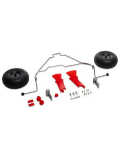 Train d'atterrissage EFL-1120 pour Micro Draco : stabilité et absorption des chocs optimales, installation facile.