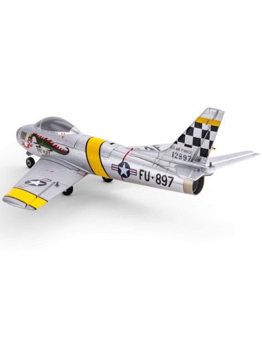 UMX F-86 Sabre turbine 30mm BNF Basic AS3X / Safe EFLU7050