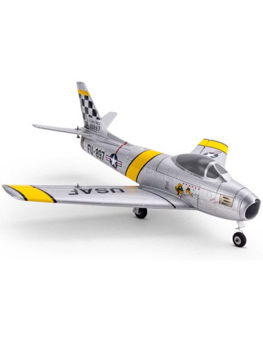 UMX F-86 Sabre turbine 30mm BNF Basic AS3X / Safe EFLU7050