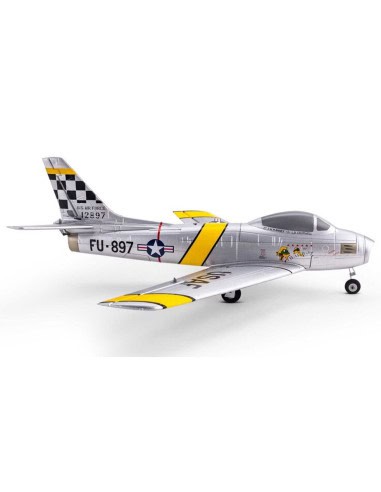 UMX F-86 Sabre turbine 30mm BNF Basic AS3X / Safe EFLU7050