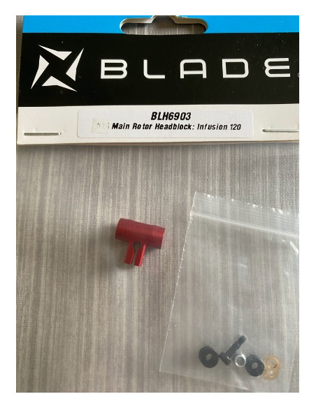 Infusion 120 centre tête rotor + dampers BLH6903