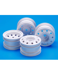 Jante blanche course camion Tamiya 54964