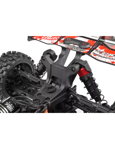 Découvrez le Team Corally Syncro4 : le buggy ultime 1:8 pour les amateurs de sensations fortes, prêt à conquérir tous les terrai