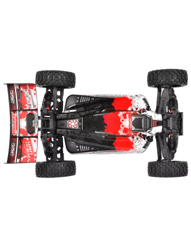 Découvrez le Team Corally Syncro4 : le buggy ultime 1:8 pour les amateurs de sensations fortes, prêt à conquérir tous les terrai