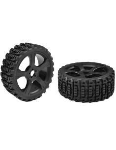 Pneus Buggy Tout-Terrain 1/8 - Xprit - Profil Bas 1x paire C-00180-611