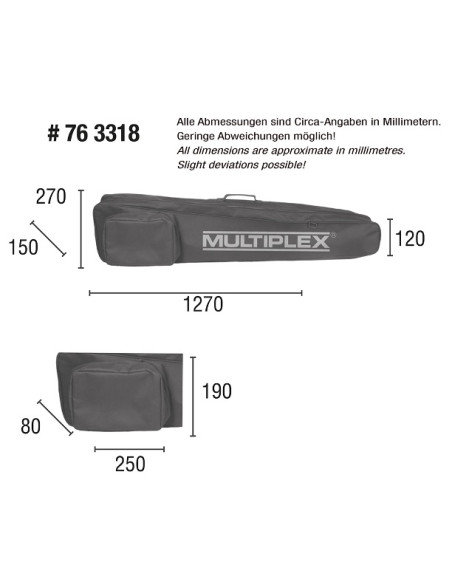 Sac a dos pour planeur multiplex 763318 planeur rando