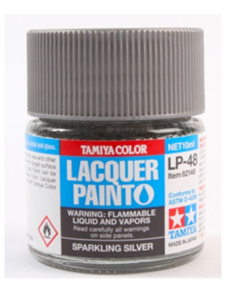 LP48 Argent Sparkling Tamiya peinture 10 ml ref 82148