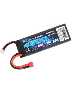 Batterie lipo 4500 MAh 3S 11,1v 35c prise Dean T Hardcase