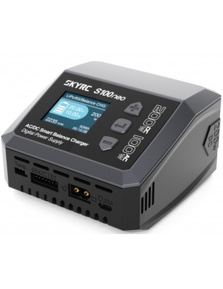 Chargeur S100 Neo SkyRC 1 à 6s 200w