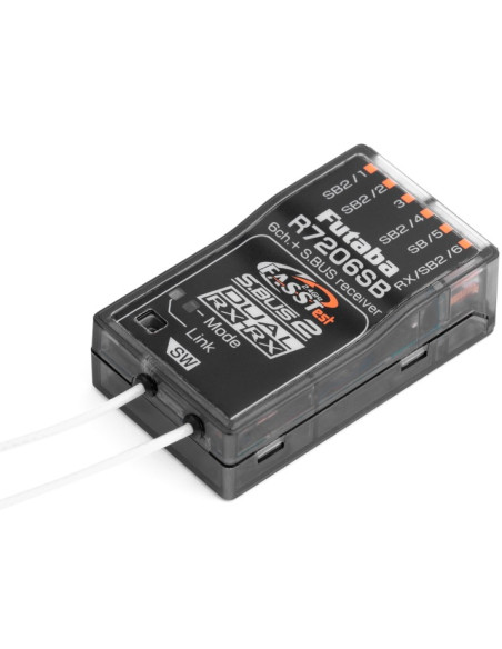 Récepteur R7206SB Futaba 6 voies Fasstest Sbus2