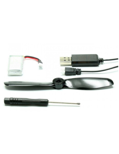 Piper Sport Cub RTF Rouge 510mm (Complet)