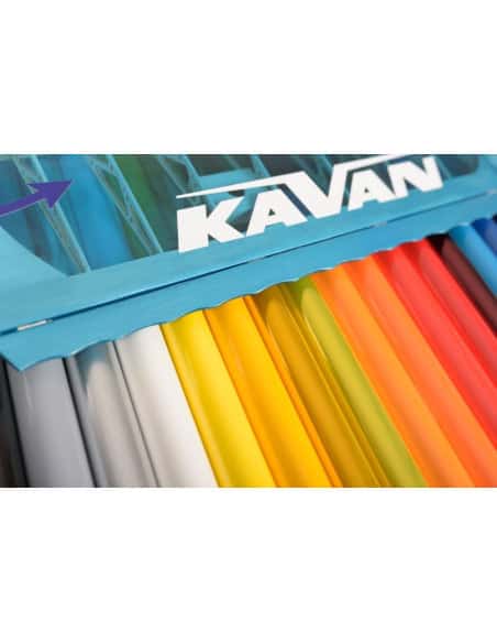 Entoilage Rouge Foncé 200x64 cm kavan