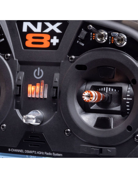 Radio NX8+ 20 canaux sans récepteur Spektrum