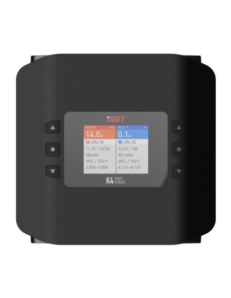 Chargeur ISDT K4 double jusqu'à 8S et 600W