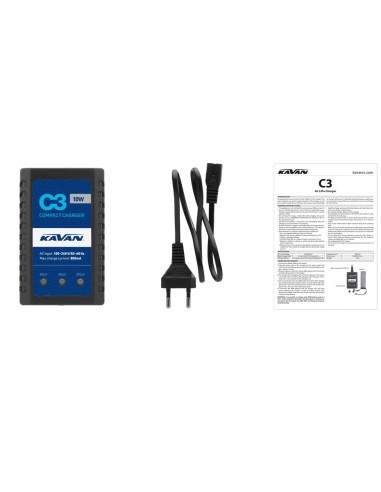 Chargeur C3 10w 2/3 lipo 220v