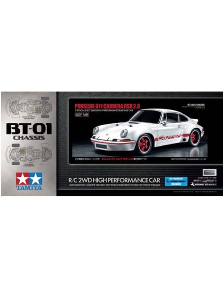 Porsche 911 Carrera RSR 2.8 Châssis BT-01 Tamiya 58740
