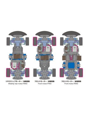 Porsche 911 Carrera RSR 2.8 Châssis BT-01 Tamiya 58740