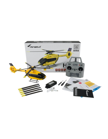Helico H145 brushless avec fenestron RTF ( complet )  6 canaux