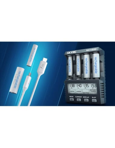 Chargeur SkyRC NC1600 Nimh AA/AAA