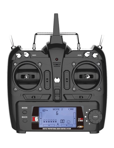 Helico Ecureuil AS350 brushless 3 pales complet