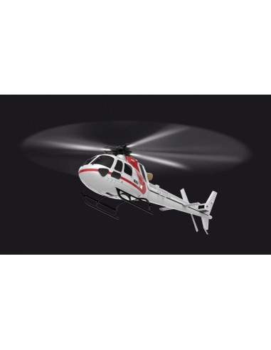 Helico Ecureuil AS350 brushless 3 pales complet