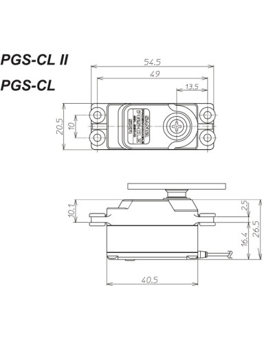 Servo Sanwa PGS-CLE : performance et fiabilité pour voitures RC haut de gamme.