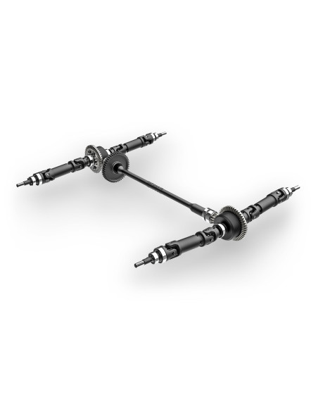 Mini Maxx 4x4 1/10, 50 km/h, complet, long débattement, prêt pour bashing.