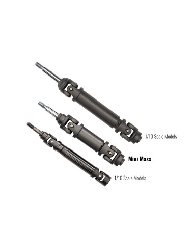 Mini Maxx 4x4 1/10, 50 km/h, complet, long débattement, prêt pour bashing.