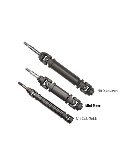 Mini Maxx 4x4 1/10, 50 km/h, complet, long débattement, prêt pour bashing.