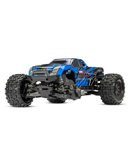 Mini Maxx 4x4 1/10, 50 km/h, complet, long débattement, prêt pour bashing.