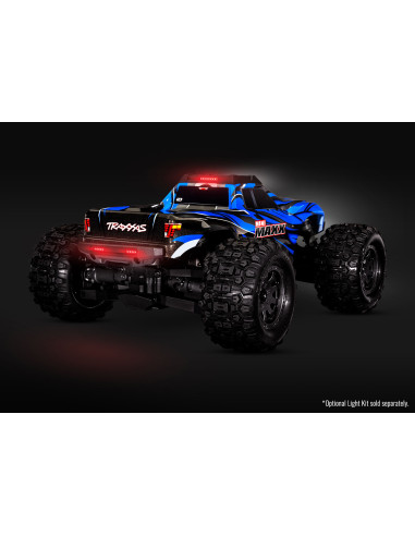 Mini Maxx 4x4 1/10, 50 km/h, complet, long débattement, prêt pour bashing.