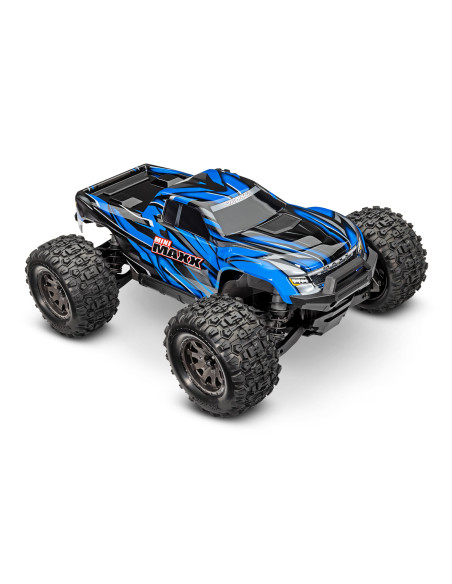 Mini Maxx 4x4 1/10, 50 km/h, complet, long débattement, prêt pour bashing.