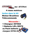 Rustler 4x4 VXL brushless HD 105 km/h 67376-4 - vue 6