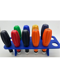 Mandrin porte forets manuel couleurs au choix