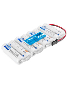 Pack batterie TX 2000 MAH 9.6v 8 piles prise JR