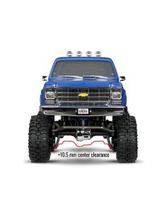 Essieux complets Av et Ar réduction 2,56:1 TRX-4M Traxxas 9843R 2