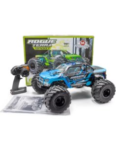 Hobbytech Rogue terra Sport Brushless bleu super combo 1/10 ème XL 2