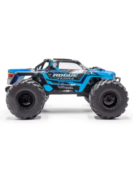 Hobbytech Rogue terra Sport Brushless bleu super combo 1/10 ème XL